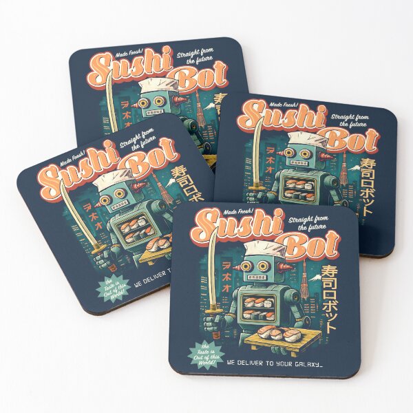 Item preview, Sushi Bot Dks designed and sold by Alema Art.