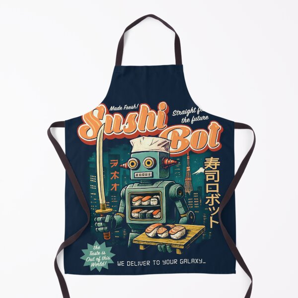 Item preview, Sushi Bot Dks designed and sold by Alema Art.