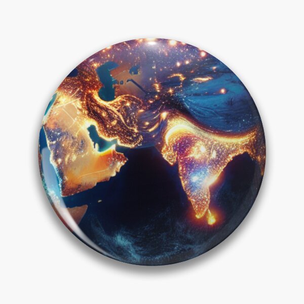 Item preview, GLOBE FROM THE OUTER SPACE designed and sold by Catalina Kate.