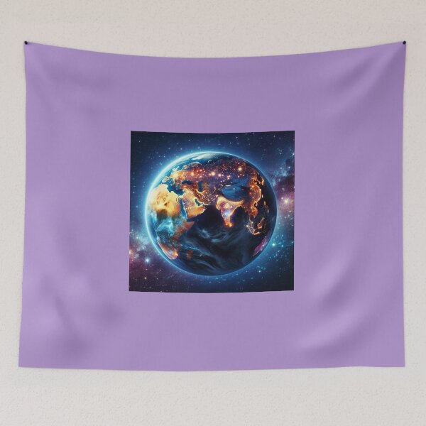 Item preview, GLOBE FROM THE OUTER SPACE designed and sold by Catalina Kate.