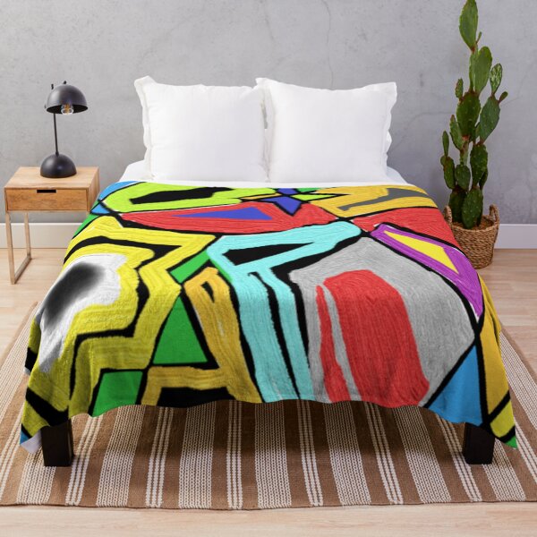 Item preview, Jumbled Colorful Geometric Abstract designed and sold by SmashingDeals.