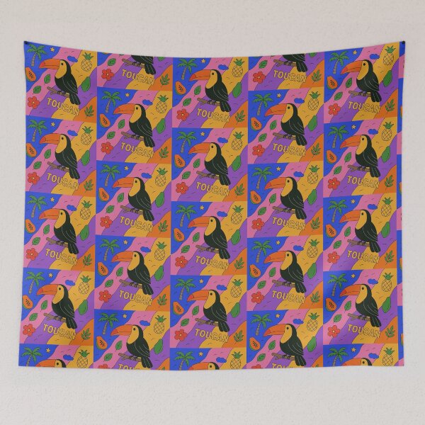 Item preview, Vibrant Toucan Paradise designed and sold by zzz888.