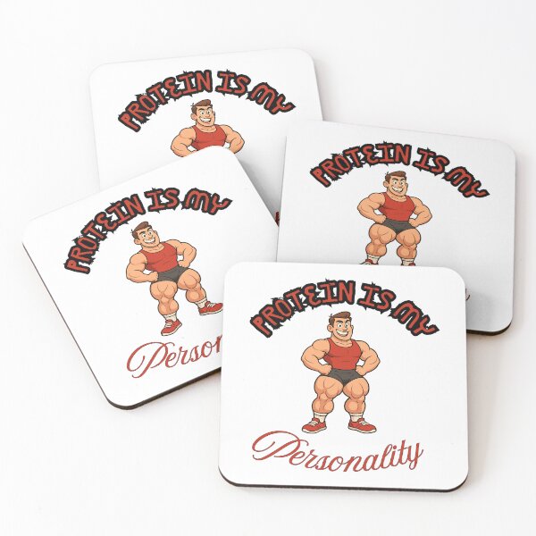 Item preview, Protein is my Personality Art designed and sold by Snob & Co.