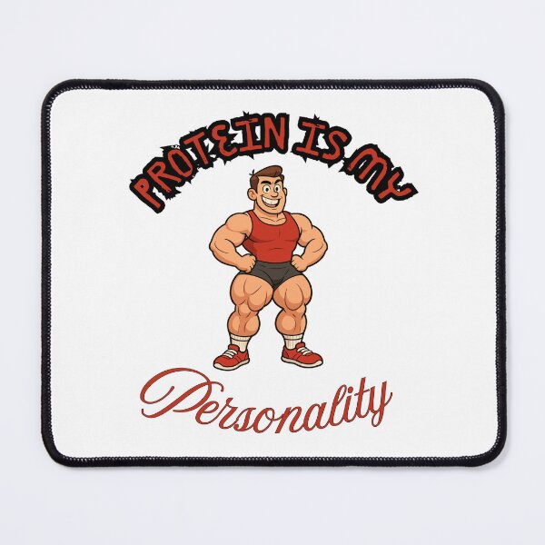 Item preview, Protein is my Personality Art designed and sold by Snob & Co.