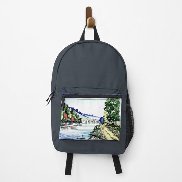 Item preview, River Dart at Longmarsh(watercolour + AI) designed and sold by artsmeow.