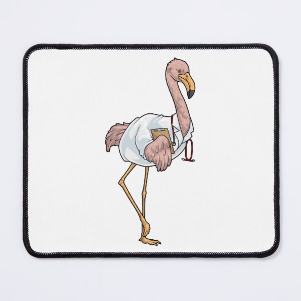 Item preview, Flamingo Doctor Stethoscope designed and sold by Snabdesign84.