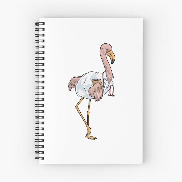 Item preview, Flamingo Doctor Stethoscope designed and sold by Snabdesign84.