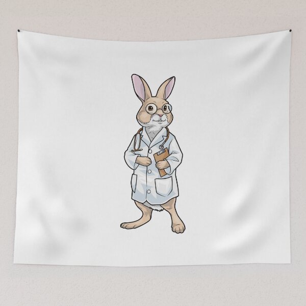 Item preview, Rabbit Doctor Stethoscope designed and sold by Snabdesign84.