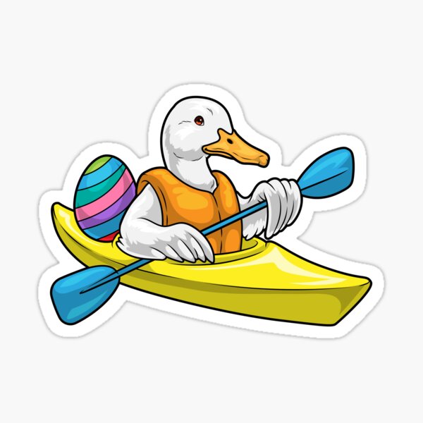 Artikel-Vorschau von Ente Ostern Kayak, designt und verkauft von Snabdesign84.