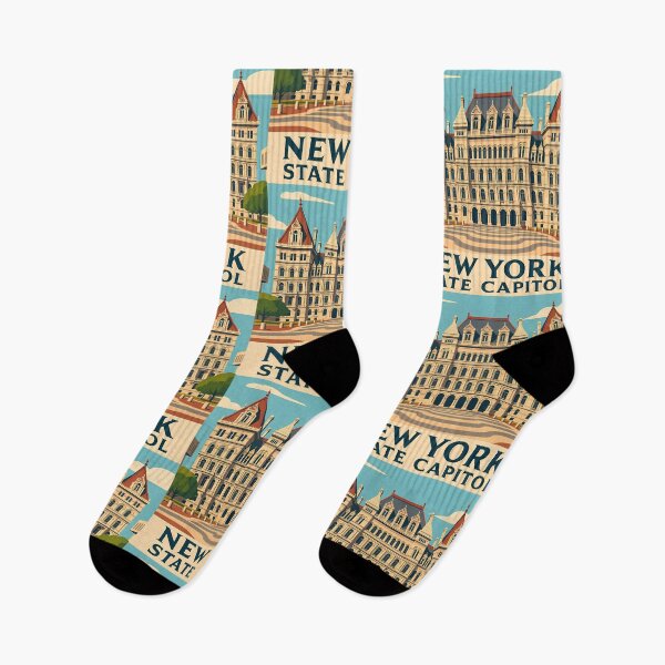 Item preview, New York State Capitol Building Illustration designed and sold by ArtSpireWorks.