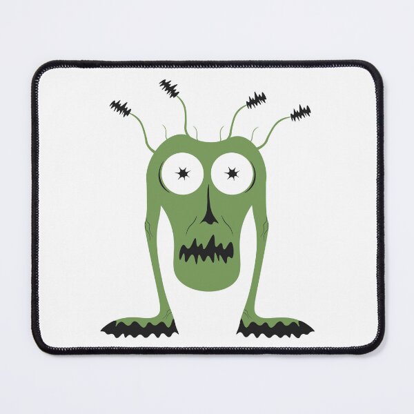 Item preview, Creepy Green Alien Monster designed and sold by rymarenko.
