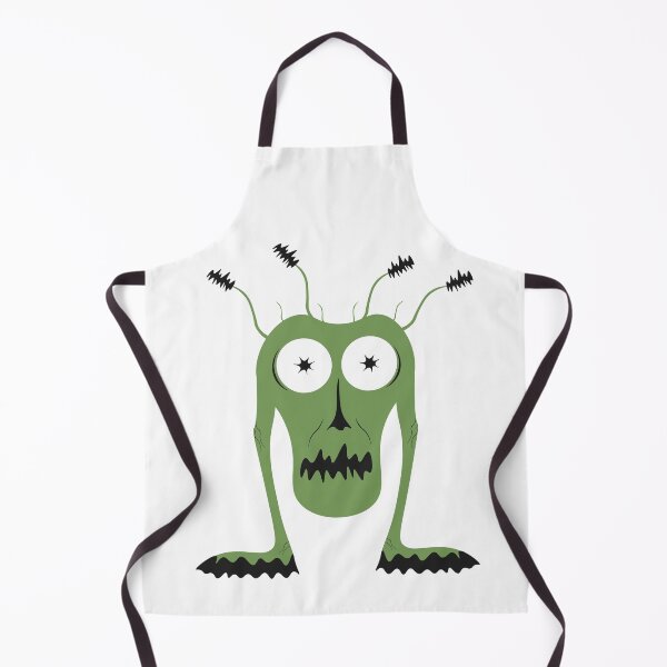 Item preview, Creepy Green Alien Monster designed and sold by rymarenko.