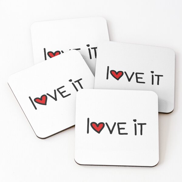 Item preview, Love it, Red Heart  designed and sold by Memes N Lore .