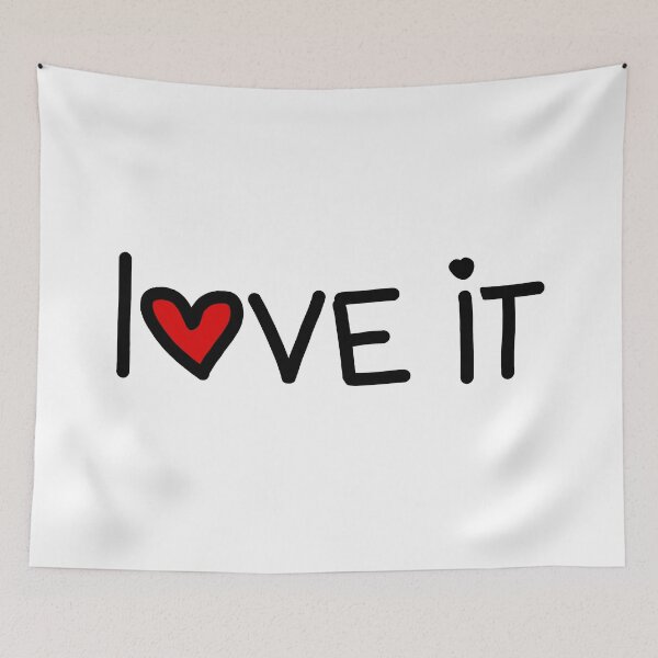 Item preview, Love it, Red Heart  designed and sold by Memes N Lore .