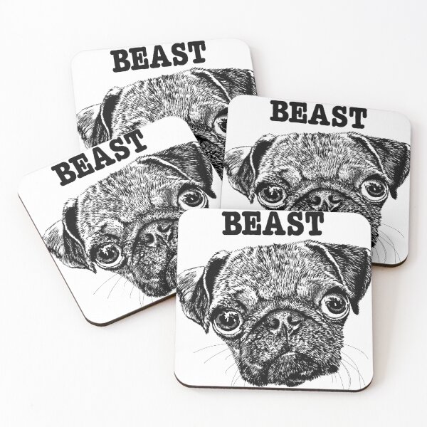 Item preview, Adorable Beast: Pug Power designed and sold by Artlizjane.