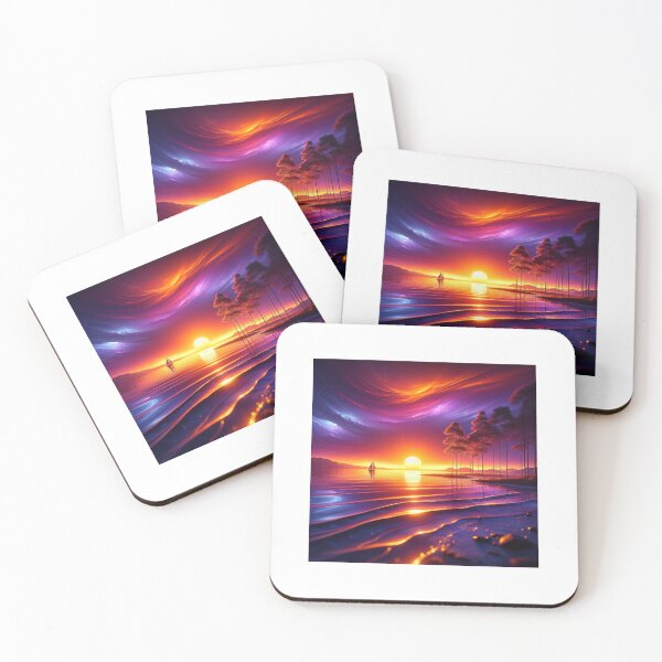 Item preview, ETHEREAL ANIME SUNRISE IMAGE designed and sold by Catalina Kate.