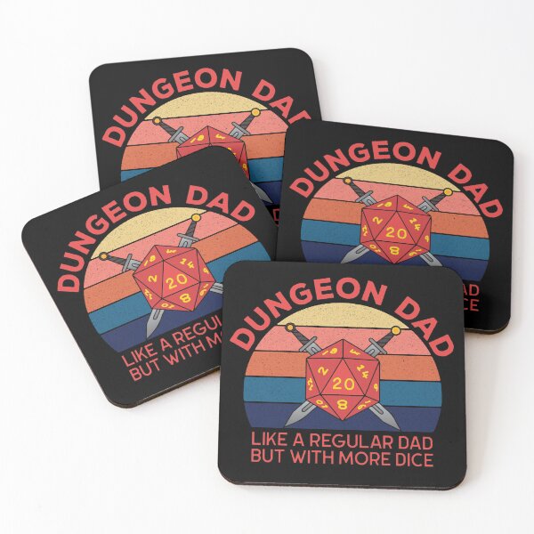 Item preview, Dungeon Dad, Like a regular Dad but with more dice designed and sold by MartCrafted.