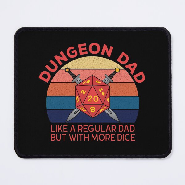 Item preview, Dungeon Dad, Like a regular Dad but with more dice designed and sold by MartCrafted.