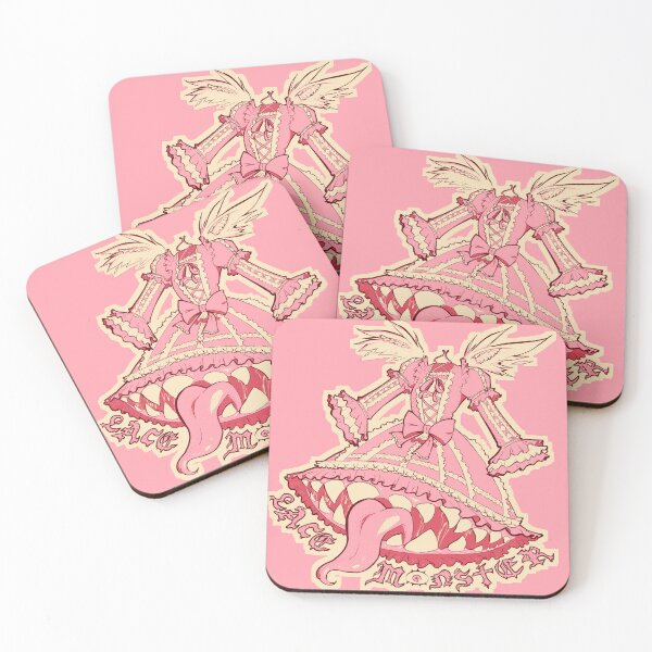 Item preview, LACE MONSTER - PINK designed and sold by UncleInuyasha.
