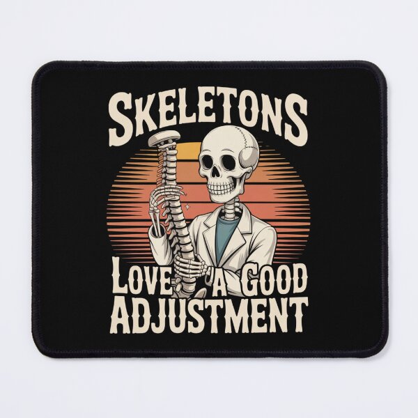 Item preview, Skeletons Love a Good Adjustment Halloween Osteopath designed and sold by osteopath shop.