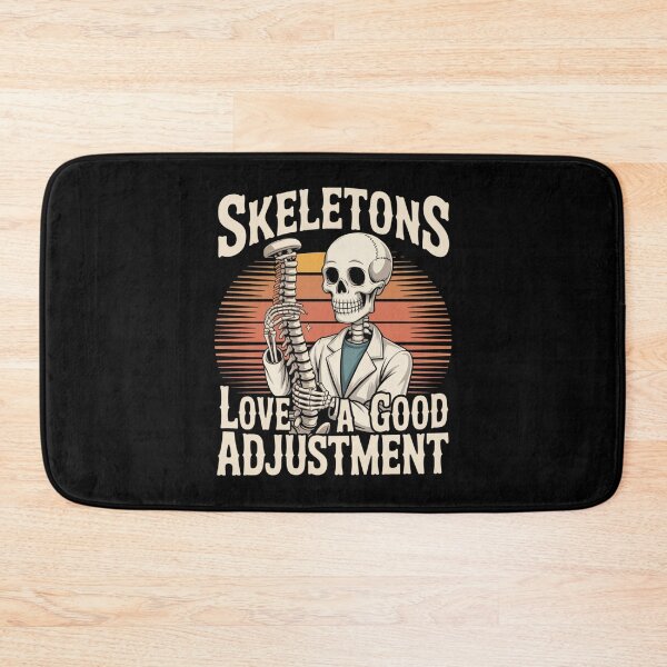 Item preview, Skeletons Love a Good Adjustment Halloween Osteopath designed and sold by osteopath shop.