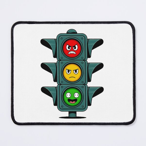 Item preview, funny traffic light designed and sold by YounexxART.
