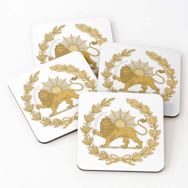 Item preview, Lion and Sun The Emblem of Persia designed and sold by Beluga Cat.