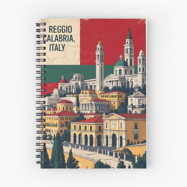 Item preview, Reggio Calabria Italy Vintage Travel Tourism designed and sold by TravelersGems.