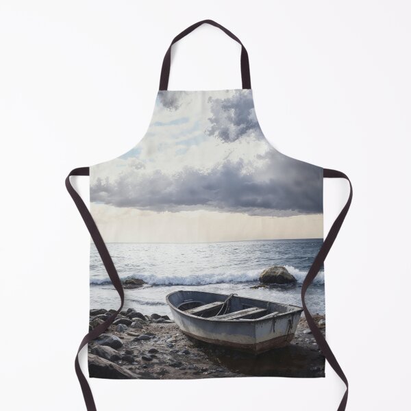 Item preview, A Boat by the Sea designed and sold by Mr Ai Shop.