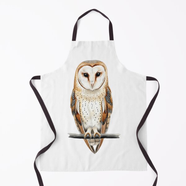 Item preview, Barn owl on a branch designed and sold by 4rtistcDrift.