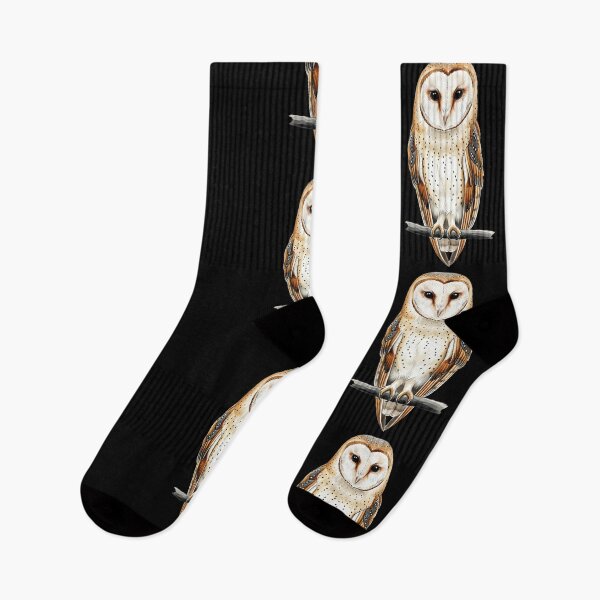 Item preview, Barn owl on a branch  designed and sold by 4rtistcDrift.