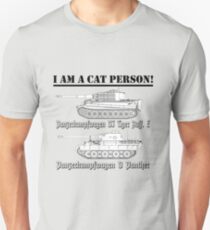 I Am A Cat Person (TANKS) Unisex T-Shirt