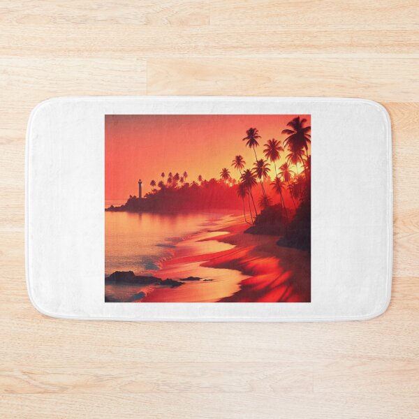Item preview, SERENE TROPICAL BEACH SUNSET designed and sold by Catalina Kate.