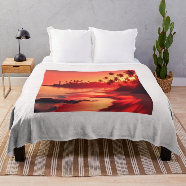 Item preview, SERENE TROPICAL BEACH SUNSET designed and sold by Catalina Kate.