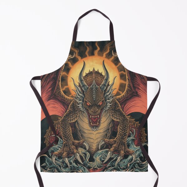 Item preview, Infernal Dragon Rising with Fiery Wings designed and sold by Andrejopt2014.