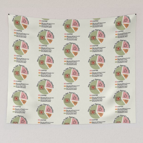 Item preview, How to Get Payroll's Attention Coffee Turn in Timesheet designed and sold by SunfullyYours.