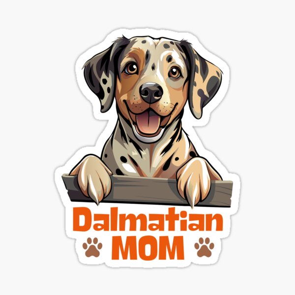 Item preview, Dalmatian Mom – Funny Dog Mom T-Shirt designed and sold by InTheMoodTees.