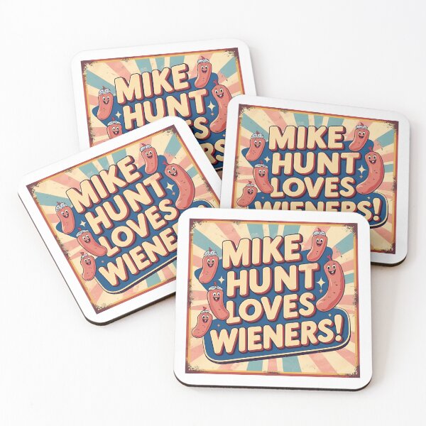 Item preview, Mike Hunt loves wieners! designed and sold by NicMacTees.