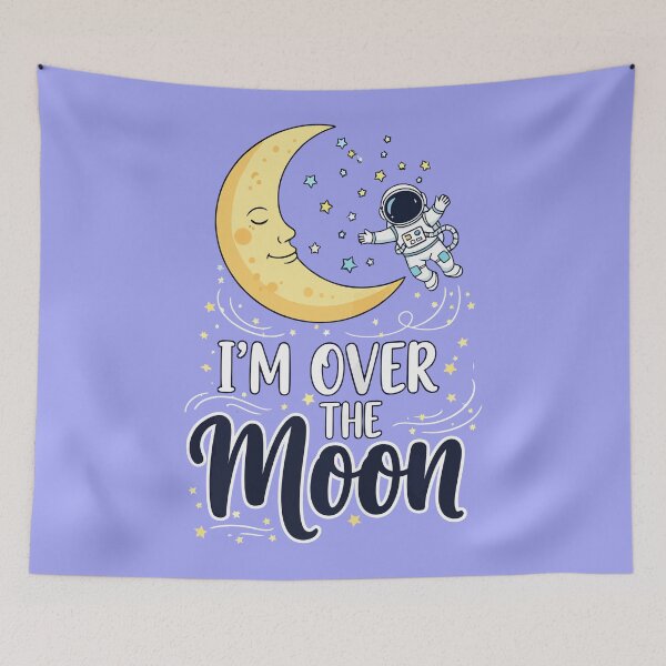 Item preview, I'm over the moon designed and sold by Amir Faysal.