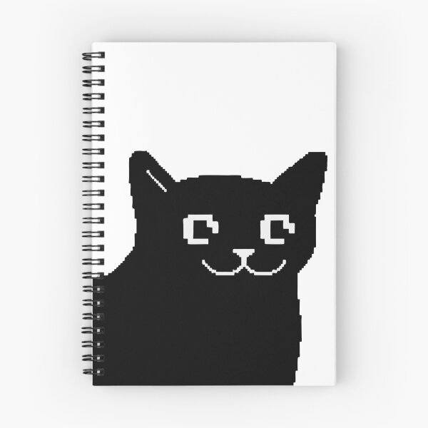 Item preview, Retro gamer style cat from the 80s and 90s designed and sold by AllsortsHaven.