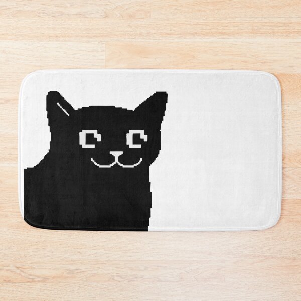 Item preview, Retro gamer style cat from the 80s and 90s designed and sold by AllsortsHaven.