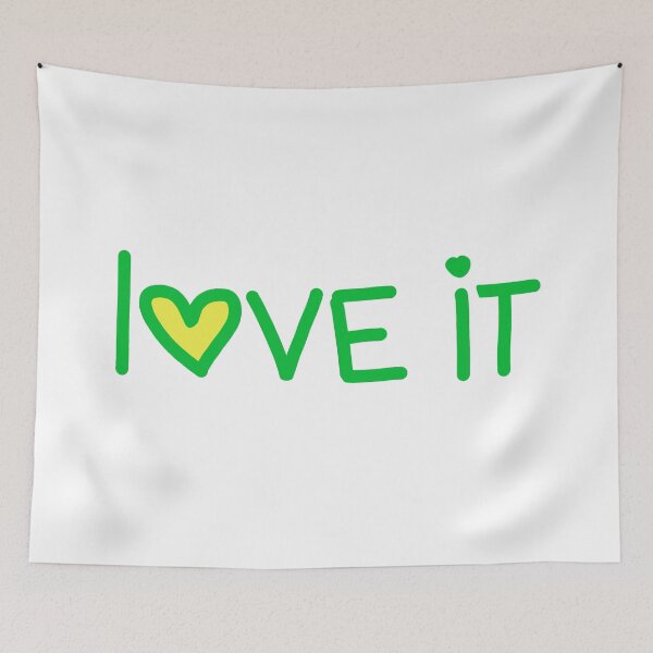 Item preview, Love it, Green Heart  designed and sold by Memes N Lore .