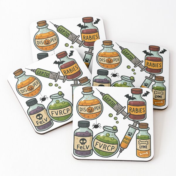 Item preview, Haunted Vaccines  designed and sold by introVETed.
