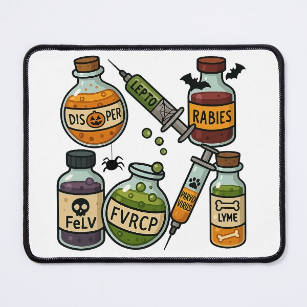 Item preview, Haunted Vaccines  designed and sold by introVETed.