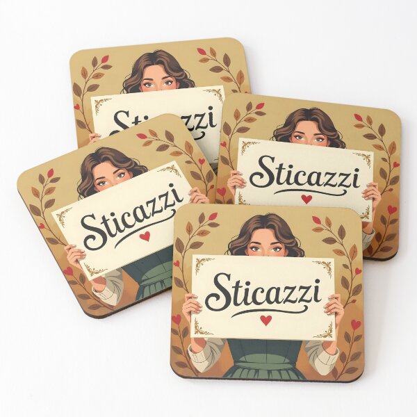 Item preview, Sticazzi on the Table – Italian Fall Mood designed and sold by EmeraldeaArt.
