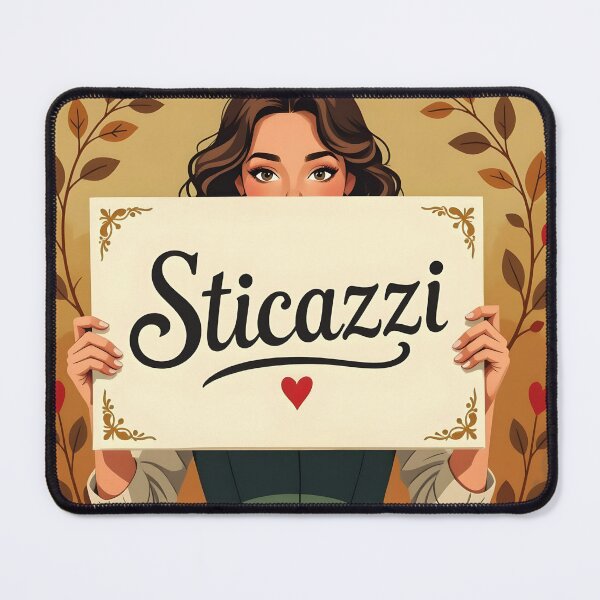 Item preview, Sticazzi on the Table – Italian Fall Mood designed and sold by EmeraldeaArt.