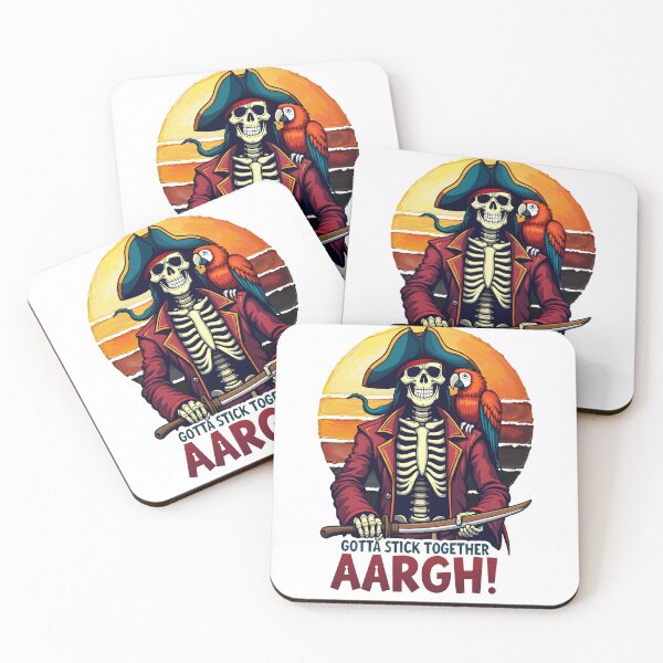 Item preview, Skeleton Gotta Stick Together, Aargh! designed and sold by Museum Of Non-Existing Art.