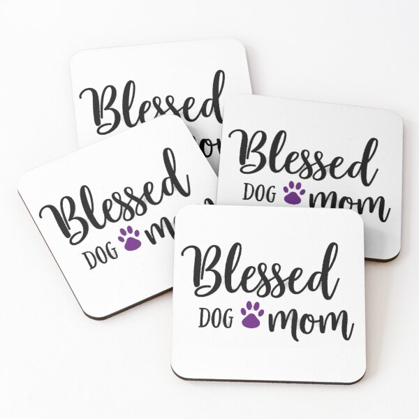 Item preview, Blessed Dog Mom designed and sold by Roland B. Jones Marketing Services.