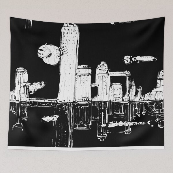 Item preview, City of the future designed and sold by MisestiArt.