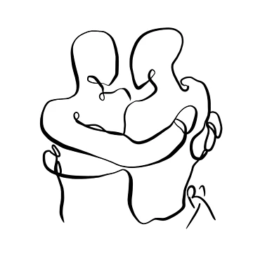 Artwork thumbnail, Hugging by Nacsor